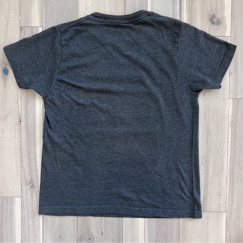 Star Wars boys size Medium gray short sleeve t shirt BB8, Vader, Wookiee, R2-D2 - Picture 3 of 4